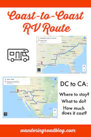coast-to-coast rv trips