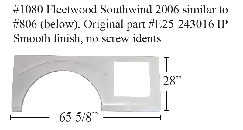 fleetwood rv replacement parts