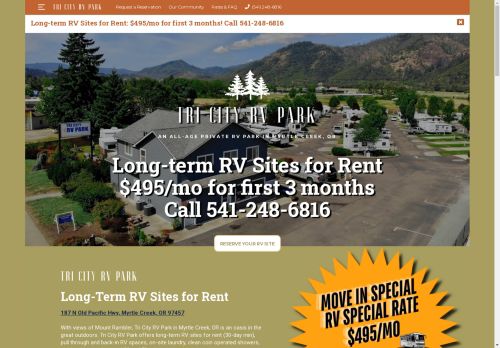 rv sites for rent near me