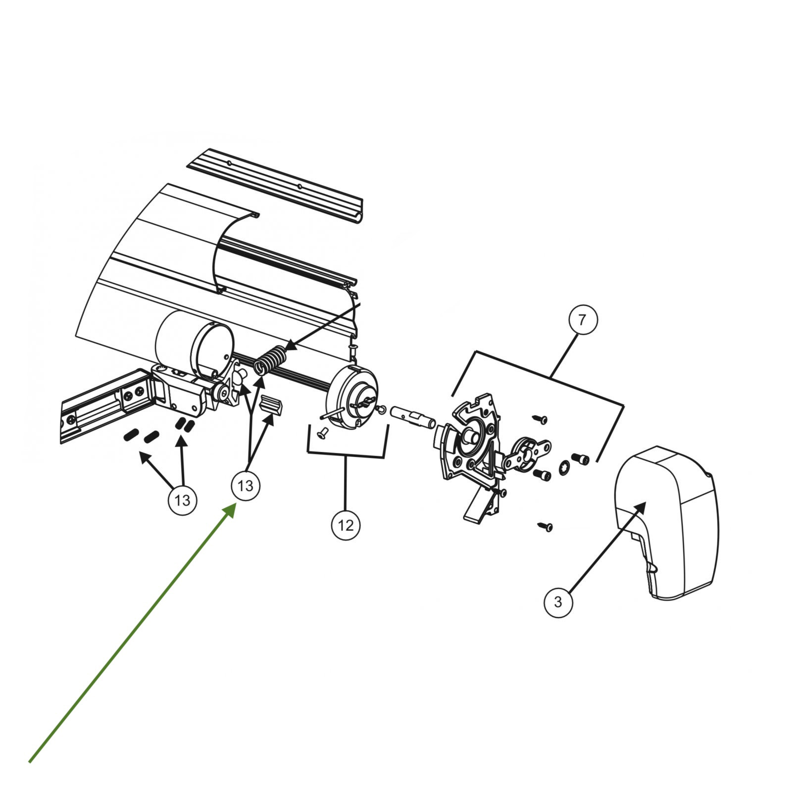 dometic caravan awning parts