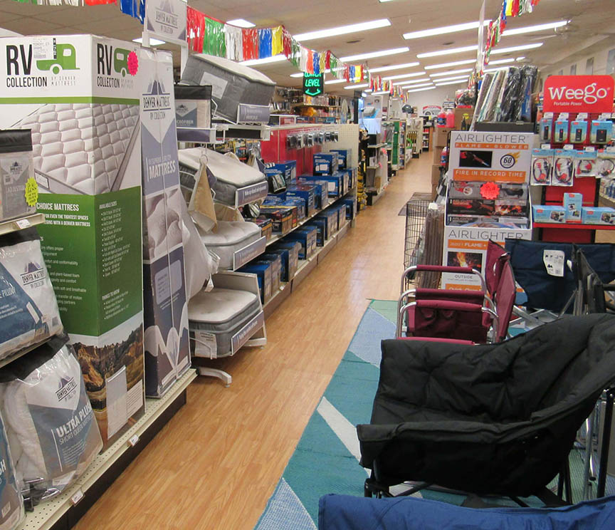 motorhome accessories shop