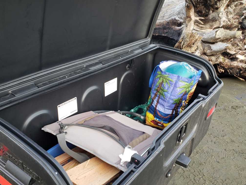 used motorhome rear storage box